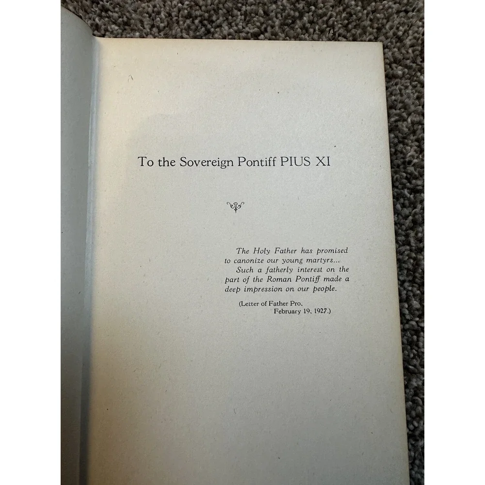 Miguel Augustin Pro of the Society of Jesus: Martyr of Christ the King Rare 1930